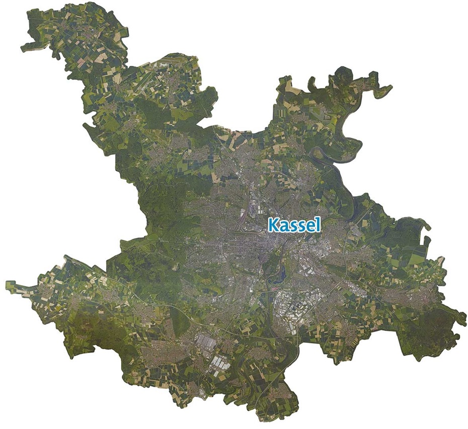 Gebiet des Zweckverbandes Raum Kassel