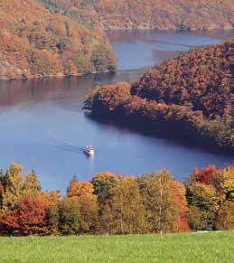 Der Rursee: Ausgangspunkt für außergewöhnliche Naturerlebnisse. Ruhesuchende, sportlich Ambitionierte und Tagestouristen kommen hier auf ihre Kosten