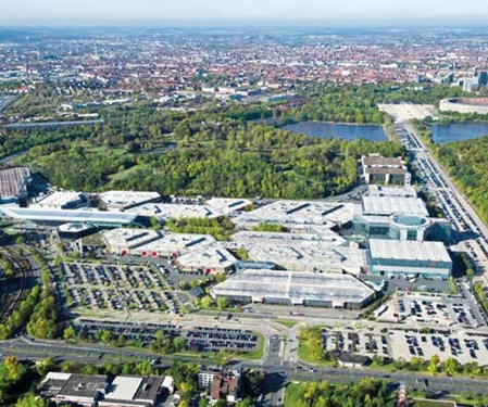International zählt die NürnbergMesse Group zu den 15 größten Messegesellschaften