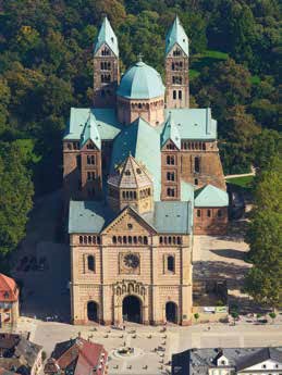 Der Kaiserdom zu Speyer zählt zu einem der bedeutendsten Baudenkmäler der Romanik und ist die größte erhaltene romanische Kirche Europas
